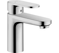 hansgrohe Vernis Blend - Mezclador monomando de lavabo 88 mm, EcoSmart, cromo, sin vaciador