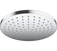 Hansgrohe Brazo de ducha Vernis Blend, efecto lluvia 20x20 cm circular, cromo 26093000