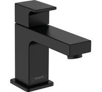 Hansgrohe Vernis Shape - Grifo de agua fría para lavabo, EcoSmart, negro mate 71592670