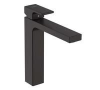 Hansgrohe - Grifo para lavabo de pie Vernis Shape 71591670 - Monomando EcoSmart Negro mate