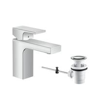 Hansgrohe - Grifo de lavabo Vernis Shape monomando EcoSmart con desagüe cromo 71561000