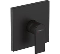 Hansgrohe Mezclador monomando de ducha empotrado Vernis Shape 71668670 negro mate