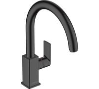Hansgrohe grifo de cocina de pie Vernis Shape negro 71871670