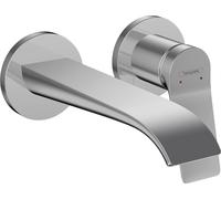 Hansgrohe Grifo de lavabo empotrado Vivenis, monomando 19,5 cm, cromo, EcoSmart 75050000