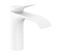 Hansgrohe Vivenis - Grifo de lavabo 110, EcoSmart, blanco mate 75022700