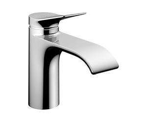 Hansgrohe Vivenis - Grifo de lavabo con desagüe, EcoSmart, CoolStart, cromo 75014000