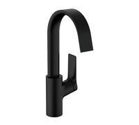 Hansgrohe Vivenis - Grifo de lavabo 210, con caño giratorio, EcoSmart, negro mate 75032670