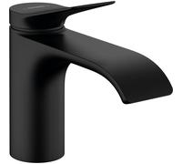 Hansgrohe Vivenis - Grifo de lavabo 80, EcoSmart, negro mate 75012670