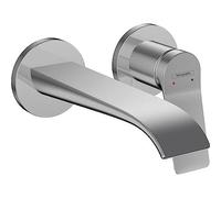 Hansgrohe Grifo de lavabo empotrado Vivenis, monomando 19,5 cm, cromo, EcoSmart 75050000
