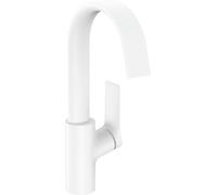 Hansgrohe Vivenis grifo para lavabo de pie blanco 75030700