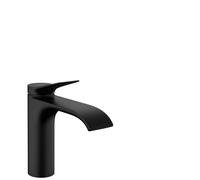 hansgrohe Vivenis Mezclador monomando de lavabo 110, proyección 146mm, CoolStart, 75024670, Color: negro mate