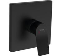hansgrohe Vivenis, monomando de ducha empotrado, 75615670, Color: negro mate