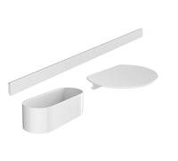 Hansgrohe Wall - Set de accesorios de baño, blanco mate 27966700