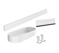 Hansgrohe Wall - Set de accesorios de baño, blanco mate 27967700