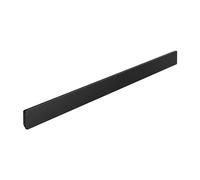 hansgrohe WallStoris - barra mural 50 cm sirve de base para los accesorios WallStoris, organizador baño, accesorios baño, sin taladro, negro mate, 27902670