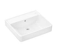 Hansgrohe Xanuia Q lavabo 55x48 cm rectangular clásico-sobre encimera blanco brillante 60239450