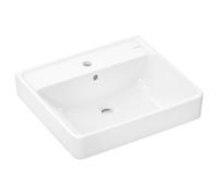 Hansgrohe Xanuia Q lavabo 55x48 cm rectangular clásico-sobre encimera blanco brillante 60238450