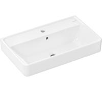 hansgrohe Xanuia Q Lavabo compacto, con agujero para grifo, con rebosadero, 650x390mm, SmartClean, blanco, 61128450