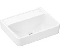 hansgrohe Xanuia Q lavabo, sin agujero para grifo, sin rebosadero, 500x390mm, blanco, 60234450