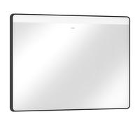 Hansgrohe Xarita Lite Q espejo 100x70 cm rectangular con iluminación con lámina calefactora negro 54972670