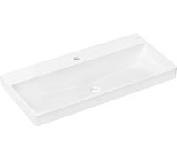 Hansgrohe Xelu Q lavabo 100x48 cm rectangular clásico-para mueble blanco brillante 60321450