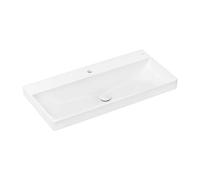 Hansgrohe Xelu Q lavabo 100x48 cm rectangular clásico-para mueble blanco brillante 61036450