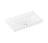 Hansgrohe Xelu Q lavabo 80x48 cm rectangular clásico-para mueble blanco brillante 61021450