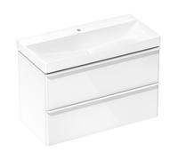 Hansgrohe Xelu Q lavabo 100x48 cm rectangular clásico-para mueble blanco brillante 61036450