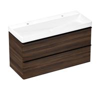 Hansgrohe Xelu Q lavabo 120x48 cm rectangular clásico-para mueble blanco brillante 61108450