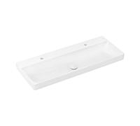 Hansgrohe Xelu Q lavabo 120x48 cm rectangular clásico-para mueble blanco brillante 61042450