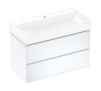 Hansgrohe Xevolos E lavabo 100x48 cm rectangular clásico-para mueble blanco brillante 61100450