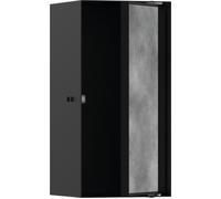 Hansgrohe XtraStoris Rock estante empotrado 30 cm negro 56088670