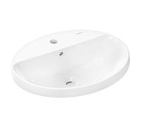Hansgrohe Xuniva D lavabo 55x45 cm oval empotrado blanco mate 61060450