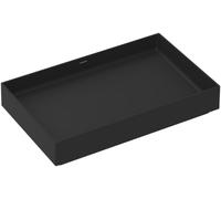 Hansgrohe Xuniva Evo E lavabo 65x40 cm rectangular sobre encimera negro mate 60326670