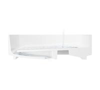 hansgrohe Xuniva evo E lavabo sobre encimera 400/400, sin agujero para grifo ni rebosadero, 60324450, Color: Blanco