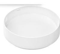 Hansgrohe Xuniva Evo S lavabo 40x40 cm circular sobre encimera blanco brillante 63005450