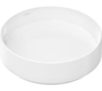 hansgrohe Xuniva evo S Lavabo sobre encimera 400/400, sin agujero para grifería ni rebosadero, SmartClean, HygieneEffect, blanco, 63005450