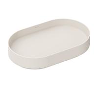 hansgrohe Xuniva evo U lavabo sobre encimera 650/400, sin agujero para grifo ni rebosadero, 60325780, Color: Beige arena mate