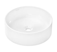 hansgrohe Xuniva S lavabo sobre encimera, Smart Clean, sin rebosadero, sin agujero para grifo, 400x400mm, blanco, 61071450