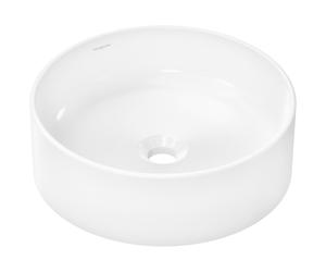 Hansgrohe Xuniva S lavabo 40x40 cm circular sobre encimera blanco brillante 61071450