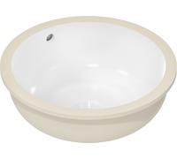 Hansgrohe Xuniva S lavabo 35x35 cm circular bajo encimera blanco brillante 61046450