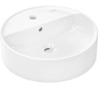 Hansgrohe Xuniva S lavabo 45x45 cm circular sobre encimera blanco brillante 60169450