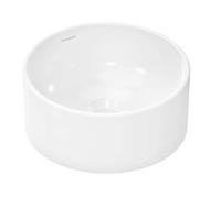 Hansgrohe Xuniva S lavabo 30x30 cm circular sobre encimera blanco brillante 60163450