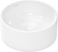 Hansgrohe Xuniva S lavabo 30x30 cm circular sobre encimera blanco brillante 61070450