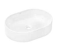 Hansgrohe Xuniva U lavabo 55x40 cm oval sobre encimera blanco mate 61073450