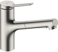 Hansgrohe Zesis M33 grifo de cocina de pie acero inoxidable 74821800