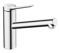 Grifo de cocina Hansgrohe Zesis M33 - baja presión, caño de 150 mm, giratorio, cromado