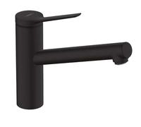 Hansgrohe Zesis M33 - Grifo de fregadero 150, negro matee 74802670