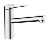 Hansgrohe Grifo monomando de cocina Zesis M33 – ComfortZone 150, CoolStart – Cromo 74813000