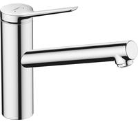 hansgrohe Zesis Mezclador monomando de cocina ComfortZone 150, 1 tipo de chorro, proyección de 220 mm, 74802000, Color: cromado